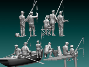 Fishers Modelo de impresión 3D