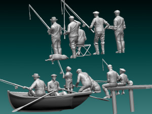 Fishers Modelo de impresión 3D