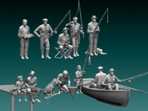 Fishers Modelo de impresión 3D