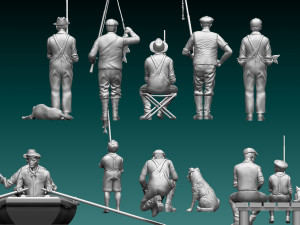 Fishers Modelo de impresión 3D