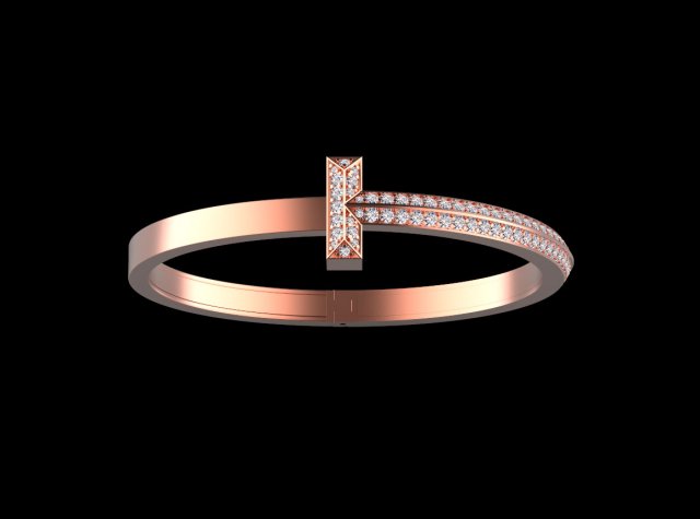 Bracelet 3D प्रिंट मॉडल .c4d .max .obj .3ds .fbx .stl .blend 
