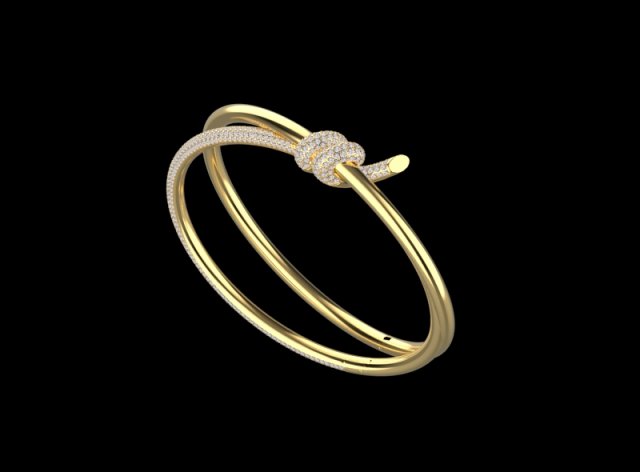 Bracelet 3D प्रिंट मॉडल .c4d .max .obj .3ds .fbx .stl .blend 