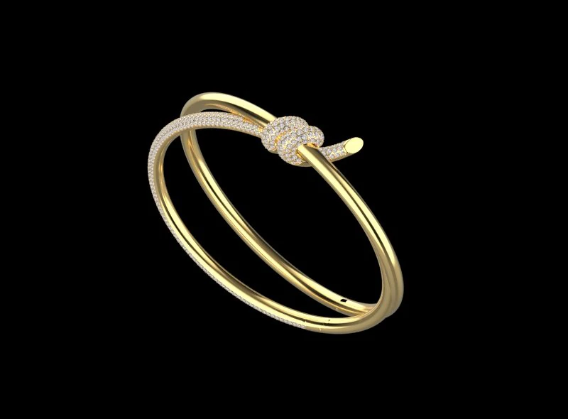 Bracelet 3D Print Model .c4d .max .obj .3ds .fbx .stl .blend 