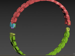 Bracelet Modelo de impresión 3D