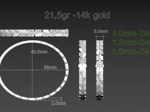 Bracelet 3D Print Model
