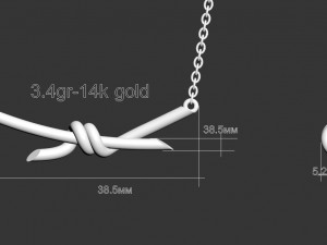 Pendant Modelo de impresión 3D