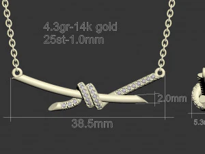 Pendant 3D Print Model