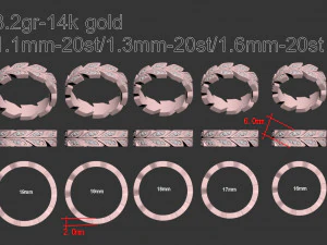 Ring 3D Print Model