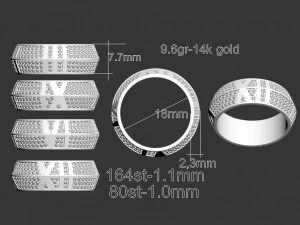 Ring 3D Print Model