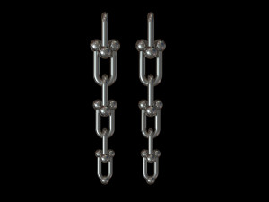 Earrings 3Dプリントモデル