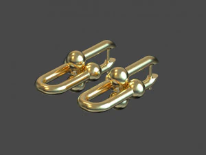 Pendientes Modelo de impresión 3D