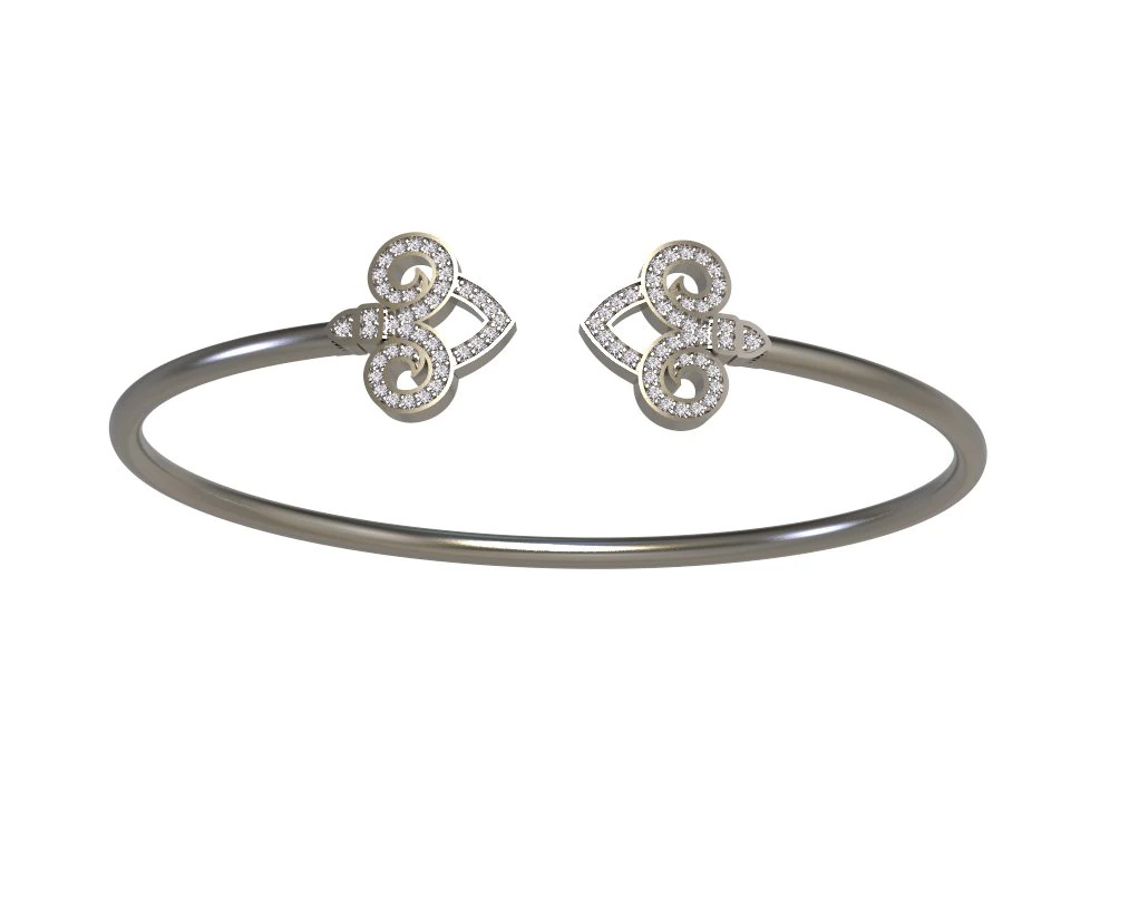Bracelet 3D Print Model .c4d .max .obj .3ds .fbx .stl .blend 