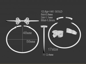 Bracelet 3D Print Model