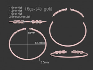 Bracelet 3D 프린트 모델