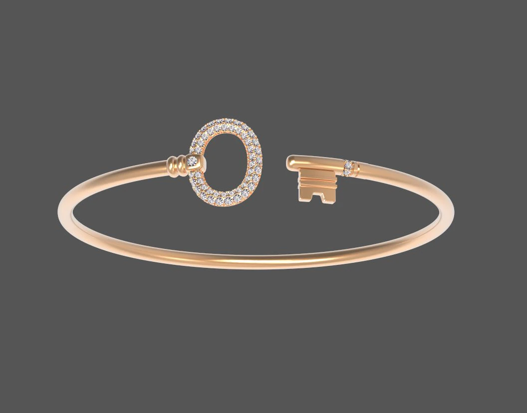 Bracelet 3D Print Model .c4d .max .obj .3ds .fbx .stl .blend