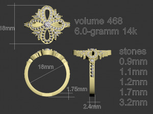 Ring 3D Print Model