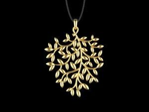 Pendant 3D Print Model