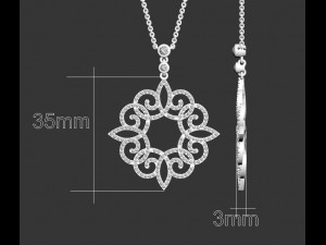 Pendant Modelo de impresión 3D