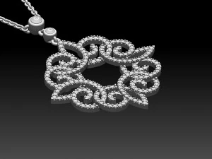 Pendant 3D Print Model