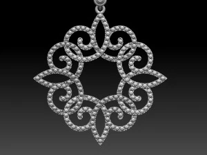 Pendant 3D Print Model
