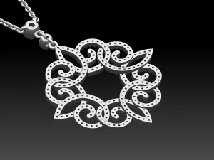 Pendant 3D Print Model