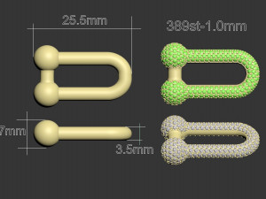 Pendant 3D Print Model