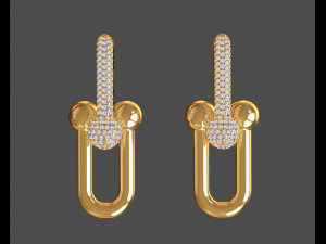 Earrings 3D Baskı Modeli