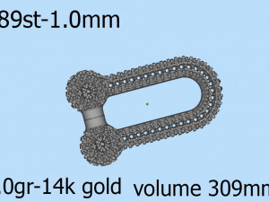 Bracelet Modèles 3D en vedette