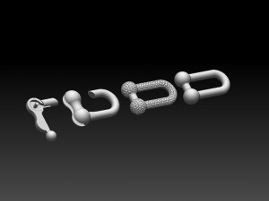 Bracelet Modèles 3D en vedette