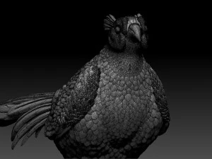 Pheasant 3D Print Model