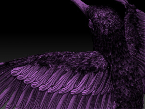 Colibri humming bird 3D 프린트 모델