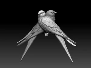 Swallow 3D Print Model