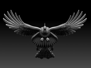 Peacock Modelo de impresión 3D