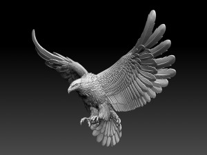 Eagle 3D Print Model