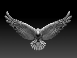 Eagle Modelo de impresión 3D