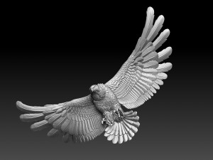 Eagle Modelo de impresión 3D