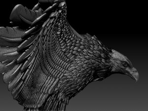 Eagle Modelo de impresión 3D