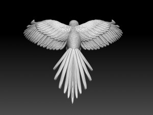 Parrot Modelo de impresión 3D