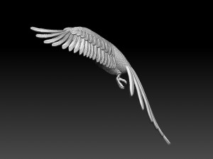 Parrot Modelo de impresión 3D