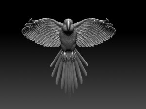 Parrot Modelo de impresión 3D