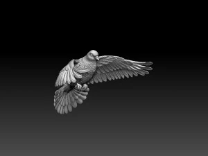 Paloma Modelo de impresión 3D