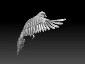 Paloma Modelo de impresión 3D