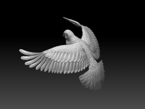 Dove Modelo de impresión 3D