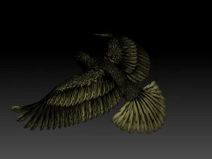 Paloma Modelo de impresión 3D