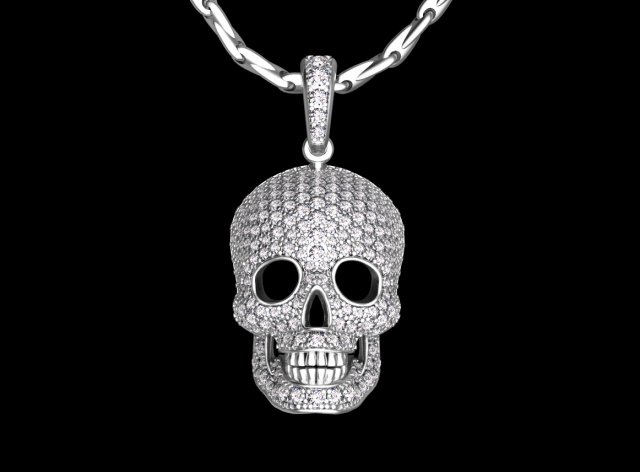 Pendant scull Modèles 3D en vedette .c4d .max .obj .3ds .fbx .stl .blend 