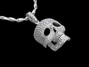 Pendant scull 3D Print Model