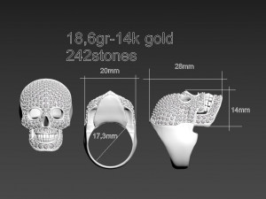 Ring 3Dプリントモデル
