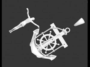 Pendant 3D Print Model