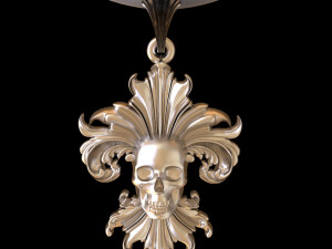 Scull pendant Modelo de impresión 3D