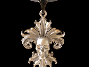 Scull pendant 3D Print Model